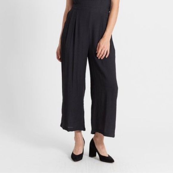 Modern Citizen Isabel Open Back Button Up Jumpsuit - Picture 3 of 14